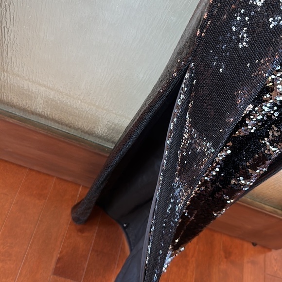 AIDAN MATTOX Womens Sleeveless Sweetheart Neckline Full-Length Formal dress Sz 0 - Picture 8 of 11